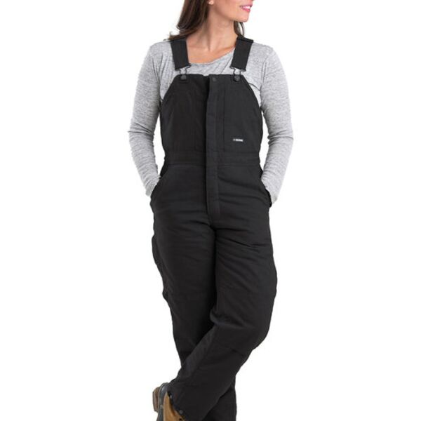 Ladies' Softstone Duck Insulated Bib Overall Thumbnail